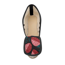 Load image into Gallery viewer, Strawberry - Ladies Wedge Espadrilles
