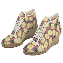 Load image into Gallery viewer, Citron - Ladies Wedge Espadrilles
