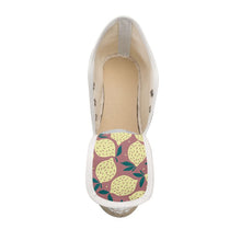 Load image into Gallery viewer, Citron - Ladies Wedge Espadrilles
