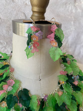 Load image into Gallery viewer, Fairy Garden - Jewelry Set - Necklace and Earrings
