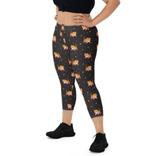 Load image into Gallery viewer, Star Tiger - Capri Leggings
