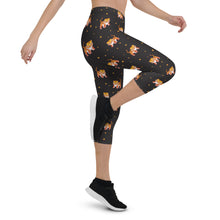 Load image into Gallery viewer, Star Tiger - Capri Leggings
