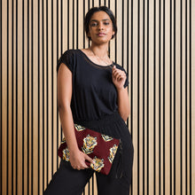 Load image into Gallery viewer, Tiger Maroon - Crossbody bag
