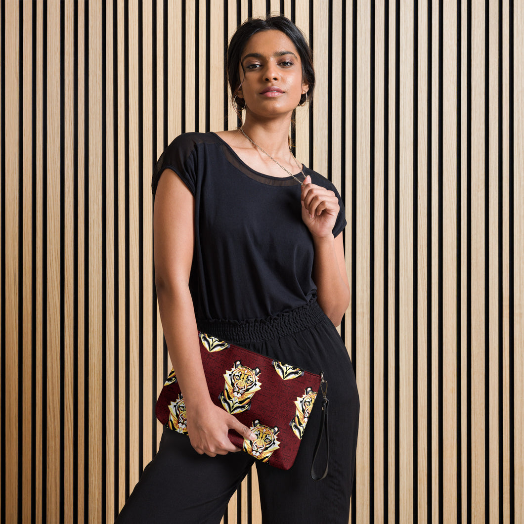 Tiger Maroon - Crossbody bag