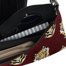 Load image into Gallery viewer, Tiger Maroon - Crossbody bag
