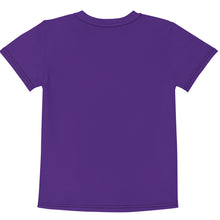 Load image into Gallery viewer, Tiger Pride - AOP Team Purple - Kids crew neck t-shirt
