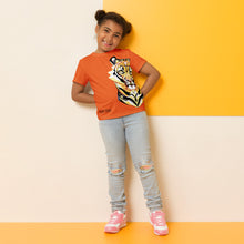 Load image into Gallery viewer, Tiger Pride - AOP Team Orange - Kids crew neck t-shirt
