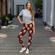 Load image into Gallery viewer, Tiger Maroon - Leggings
