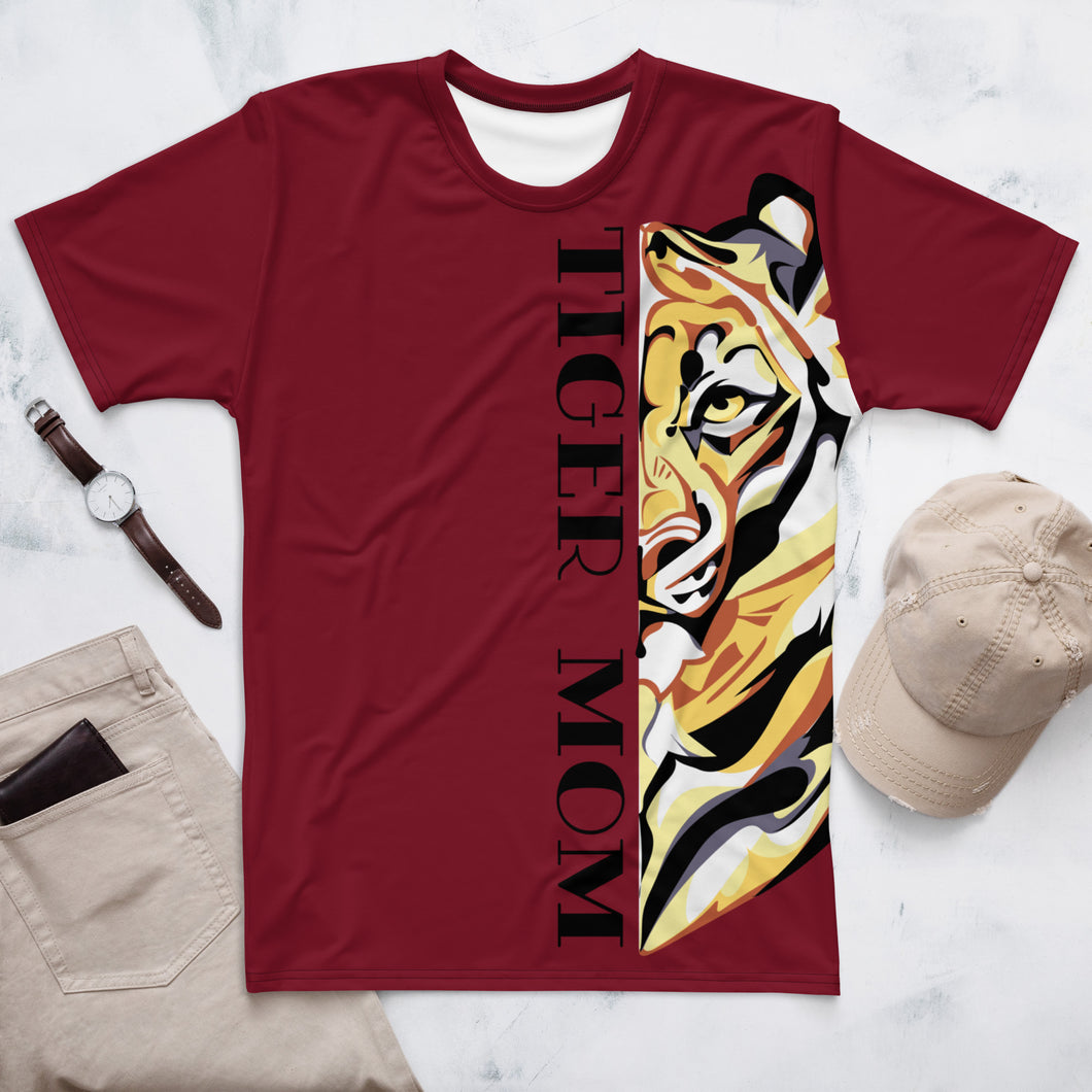 Tiger Mom Maroon - Unisex Fit t-shirt
