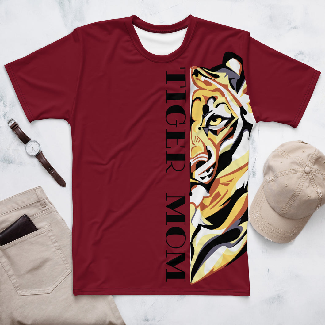 Tiger Mom Maroon - APO Unisex Fit t-shirt