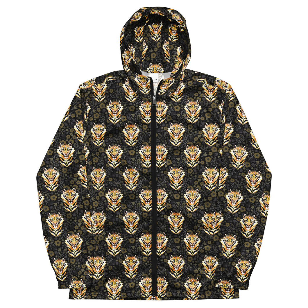 Tigers in the Garden - Unisex windbreaker