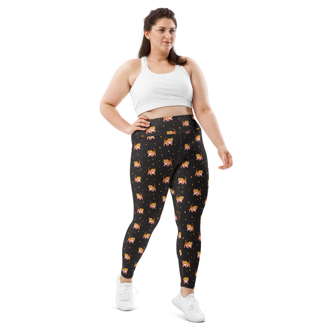 Star Tiger -  Plus Size Leggings