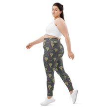 Load image into Gallery viewer, Rainbow Roar -  Plus Size Leggings
