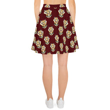 Load image into Gallery viewer, Tiger Maroon - Skater Skirt
