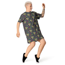 Load image into Gallery viewer, Rainbow Roar - T-shirt dress
