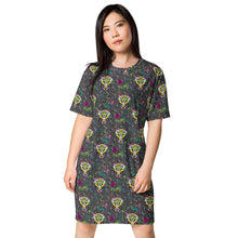 Load image into Gallery viewer, Rainbow Roar - T-shirt dress
