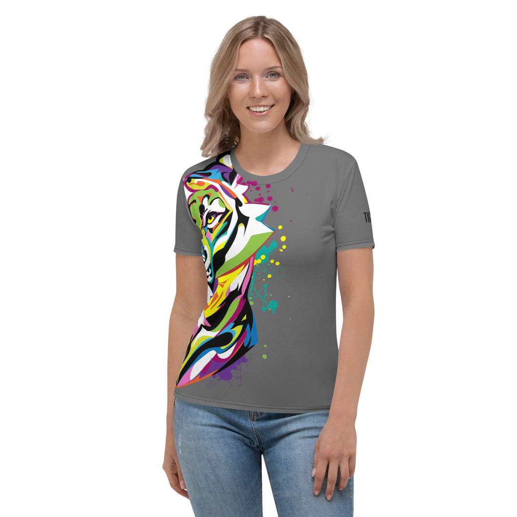 Giant Rainbow Tiger - Women's T-shirt