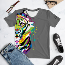 Load image into Gallery viewer, Giant Rainbow Tiger - Women&#39;s T-shirt
