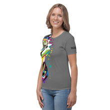 Load image into Gallery viewer, Giant Rainbow Tiger - Women&#39;s T-shirt
