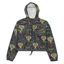 Load image into Gallery viewer, Rainbow Roar - Women’s cropped windbreaker
