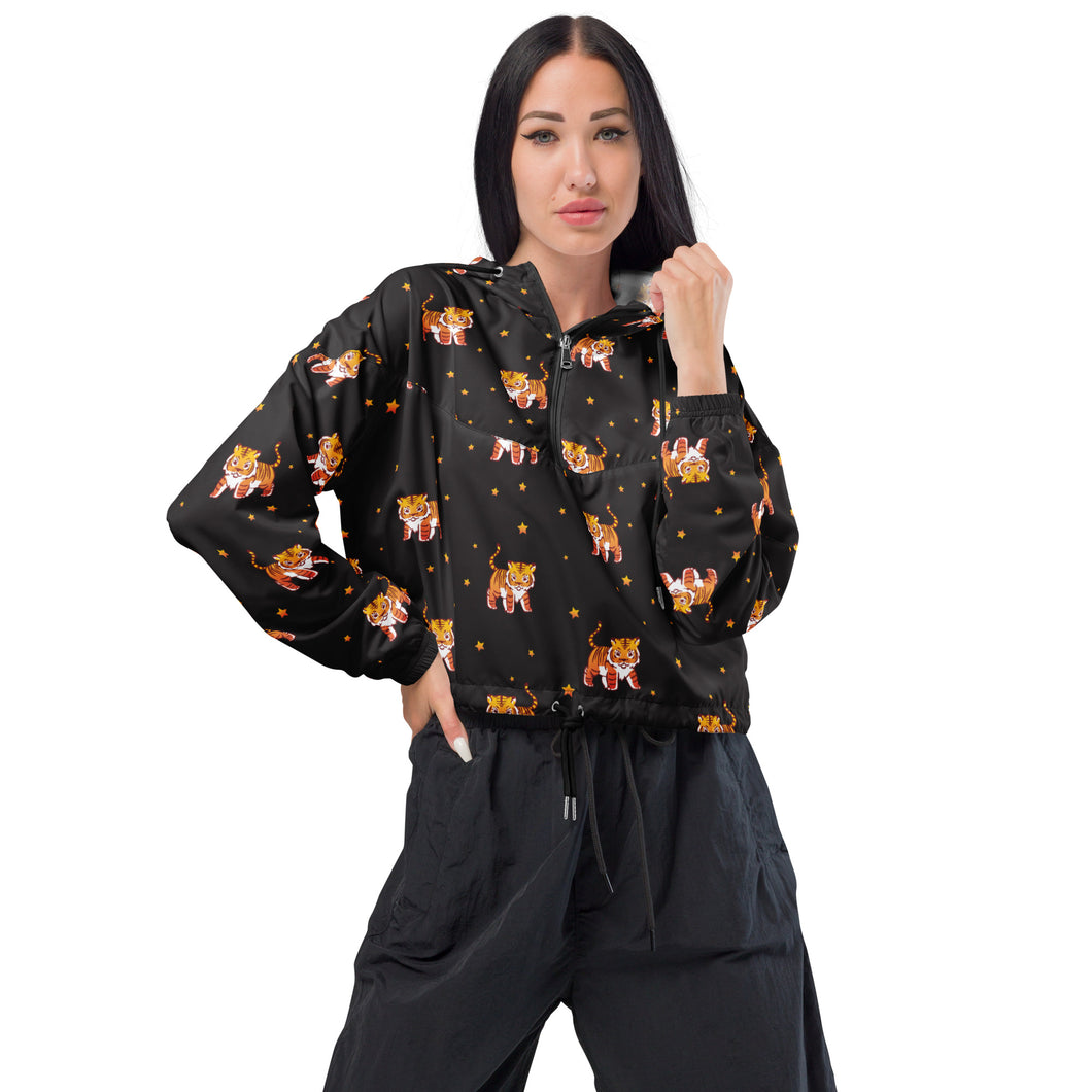 Star Tiger - Women’s cropped windbreaker