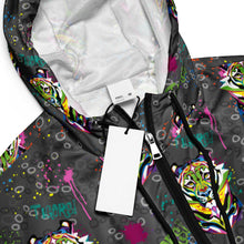 Load image into Gallery viewer, Rainbow Roar - Women’s cropped windbreaker
