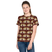 Load image into Gallery viewer, Tiny Tiger - Youth crew neck t-shirt
