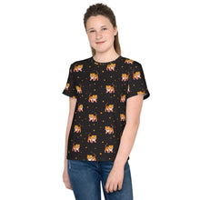 Load image into Gallery viewer, Star Tiger - Youth crew neck t-shirt
