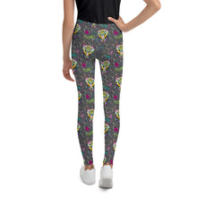 Load image into Gallery viewer, Rainbow Roar - Youth Leggings
