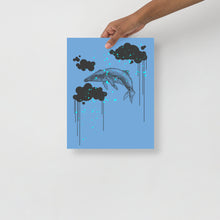 Load image into Gallery viewer, Cloud Whale - Poster

