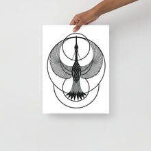 Load image into Gallery viewer, Crane in Flight - Poster
