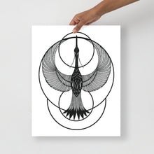 Load image into Gallery viewer, Crane in Flight - Poster
