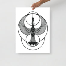 Load image into Gallery viewer, Crane in Flight - Poster

