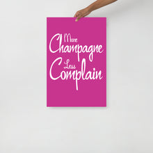 Load image into Gallery viewer, Pink Champagne - Poster
