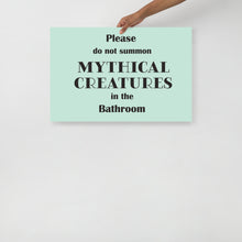 Load image into Gallery viewer, Do not Summon Mythical Beasts - Poster
