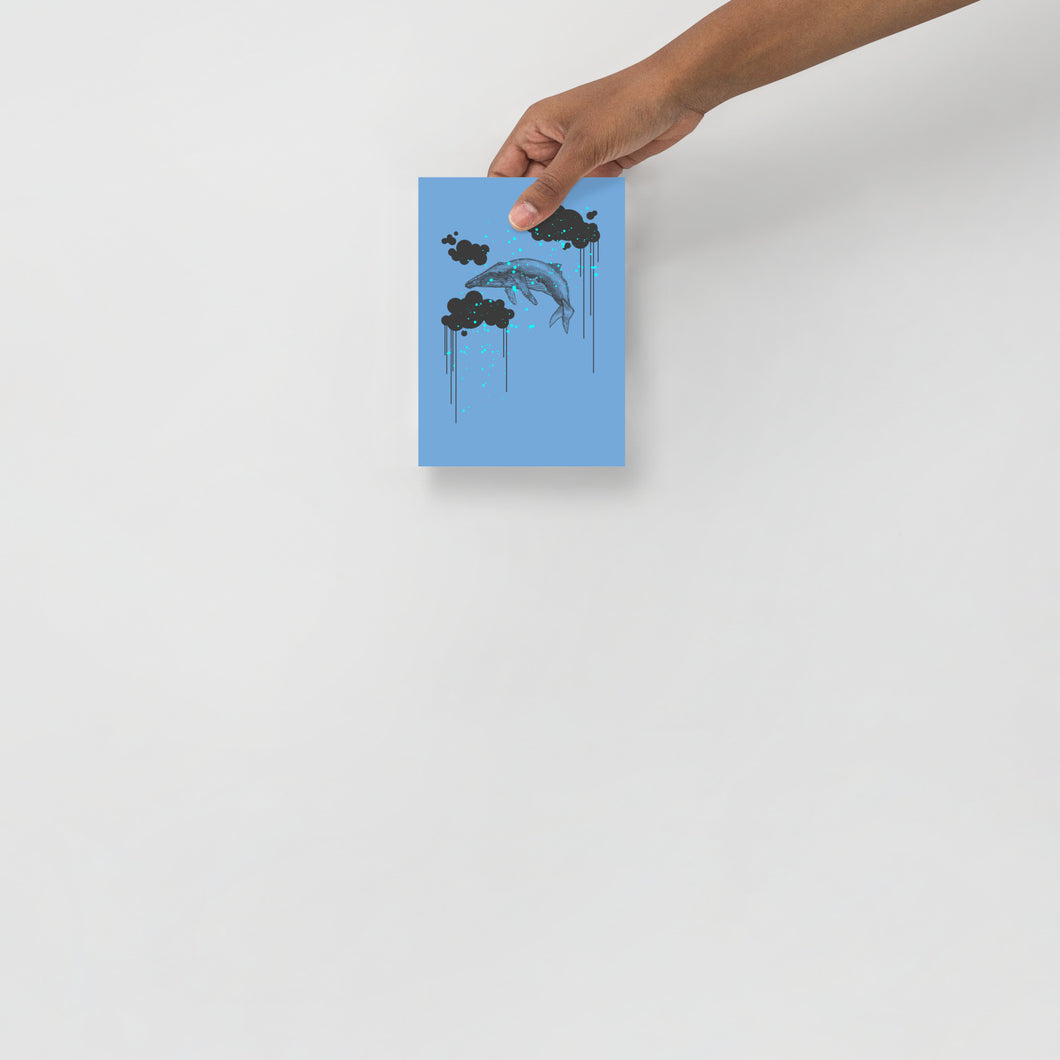 Cloud Whale - Poster