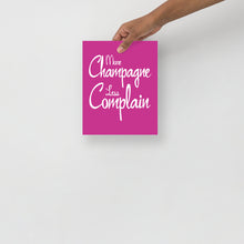 Load image into Gallery viewer, Pink Champagne - Poster
