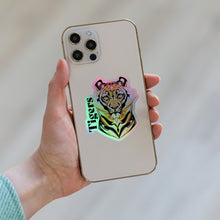 Load image into Gallery viewer, Full Face Tiger - Holographic stickers

