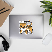 Load image into Gallery viewer, Tiny Tiger - Bubble-free stickers
