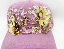Load image into Gallery viewer, Pink Gecko Garden - Art Baseball Cap
