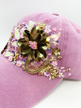 Load image into Gallery viewer, Pink Gecko Garden - Art Baseball Cap
