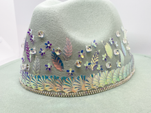 Load image into Gallery viewer, Iridescent Seafoam - Art Fedora
