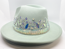 Load image into Gallery viewer, Iridescent Seafoam - Art Fedora
