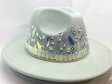 Load image into Gallery viewer, Iridescent Seafoam - Art Fedora
