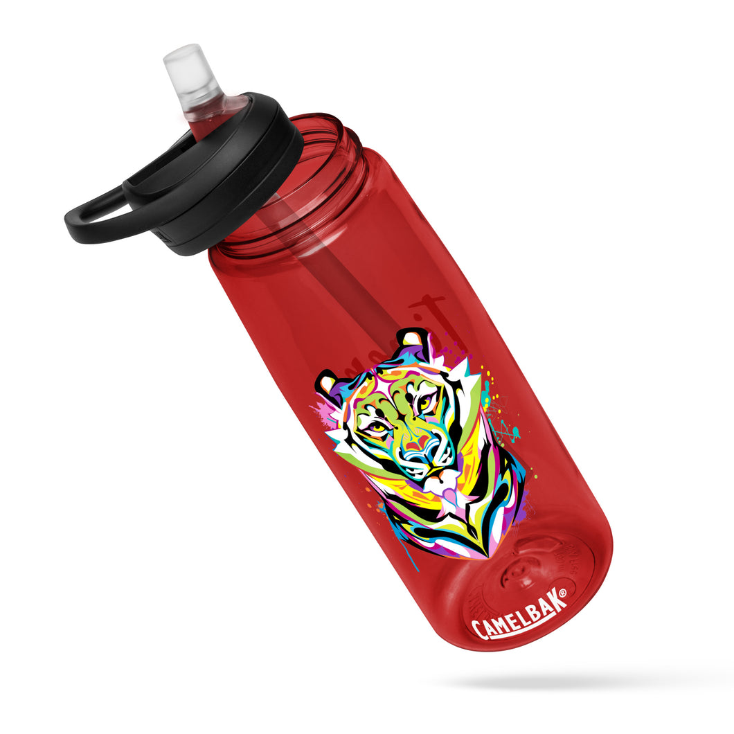 Tiger Pride - Rainbow Roar - Sports water bottle - 3 Color Options
