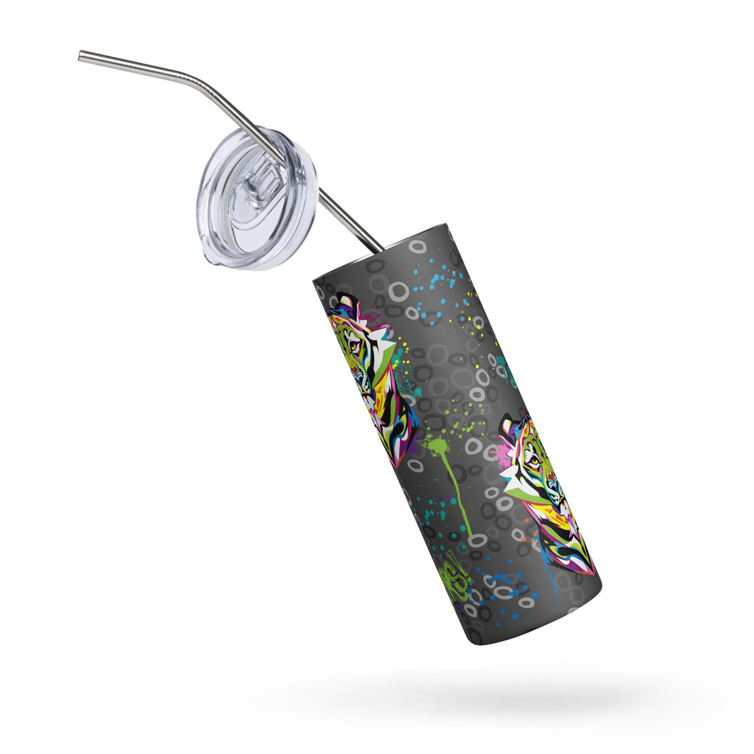 Rainbow Roar - Stainless steel tumbler