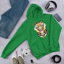 Load image into Gallery viewer, Tiger Mom (full face) - Unisex Hoodie - Color Options
