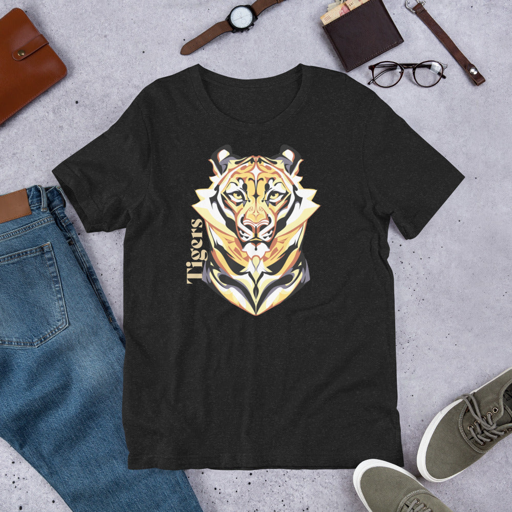 Tigers (full face) - Unisex t-shirt - Color Options