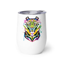 Load image into Gallery viewer, Graffiti Tiger Pride - Wine tumbler

