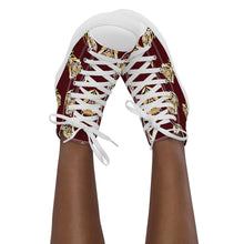 Load image into Gallery viewer, Tigers - Women’s high top canvas shoes
